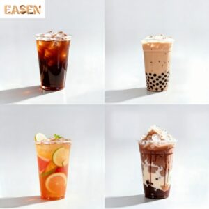 Disposable plastic cup